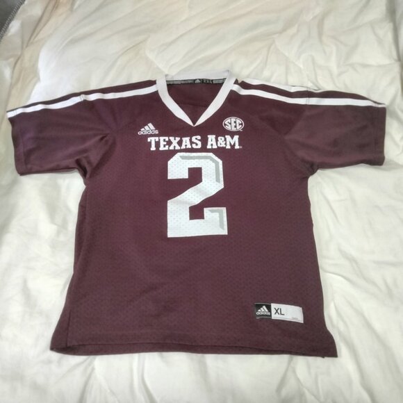 Texas A&M Aggies adidas Youth XL (18-20) Student Team Fan Football Jersey - Picture 1 of 13